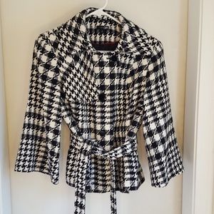 East 5th Black/White Peacoat